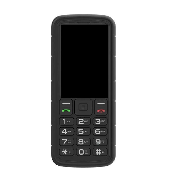 Mobiltelefon AGM M9 robusztus, 4G, LCD kijelző 2.4", QWERTY, 48MB RAM, 128MB ROM, 1000mAh, IP68/IP69K, 108db, zseblámpa, Dual Sim