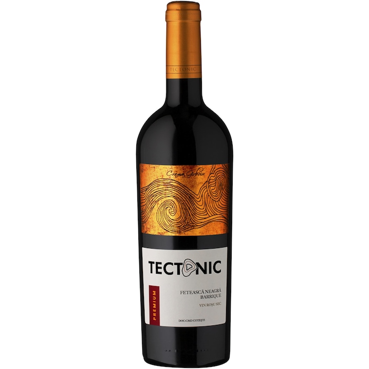 Vin Rosu Girboiu Tectonic. Feteasca Neagra. D.O.C, Sec, 0.75l