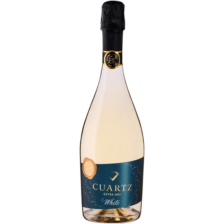 Vin Spumant Girboiu Cuartz, Extra Dry, 0.75l