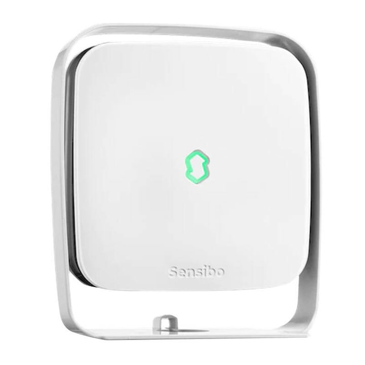 Senzor de calitate a aerului Sensibo Elements Air Quality Sensor, WiFi, compatibil cu Amazon Echo, Google Home, Apple HomeKit, SmartThings, IFTTT, Alb