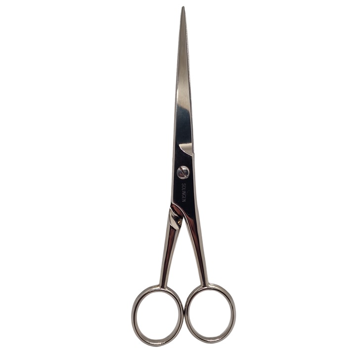 Foarfeca tuns-frizerie profesionala din otel nichelat 16,5cm