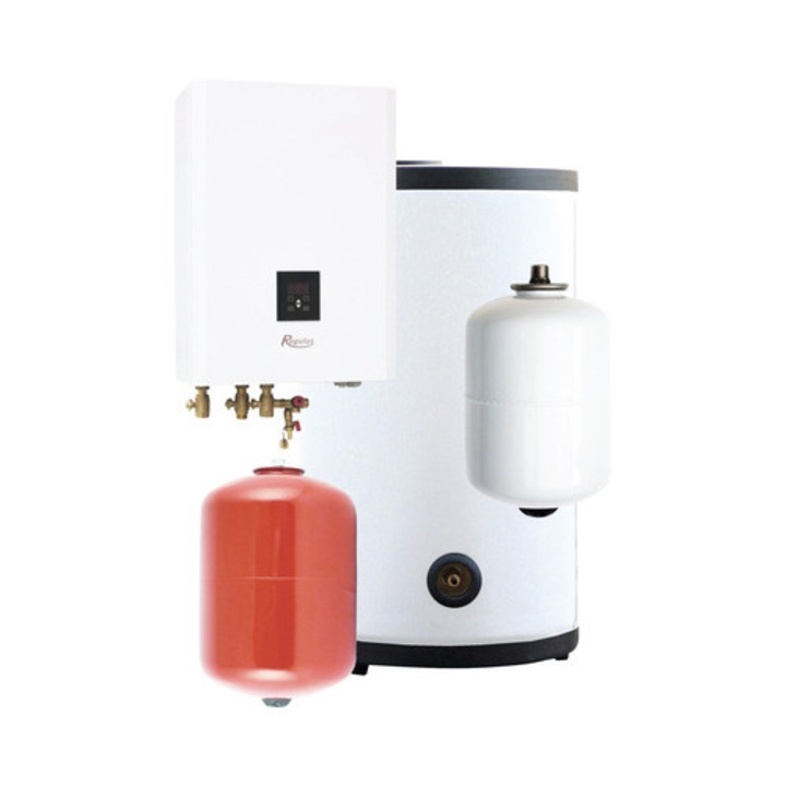 Set Elemente Necesare Pentru Pompe De Caldura Regulus Rgc 170 Box Rtc, Incl. Regulusbox, Boiler, Kit Siguranta, Vas Expansiune Si Anod Electonic