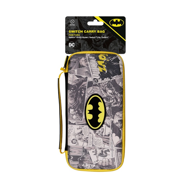 Husa pentru Nintendo Switch, Fr-tec, Batman, negru