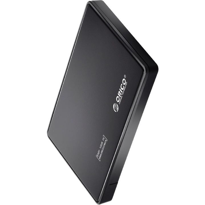 Кутия за диск Orico 2588US3-V1, Съвместим с HDD/SSD 2.5" SATA, Черен