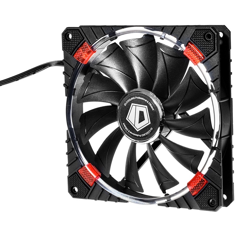 Ventilator ID-Cooling CF-14025-R, 140mm, Red LED