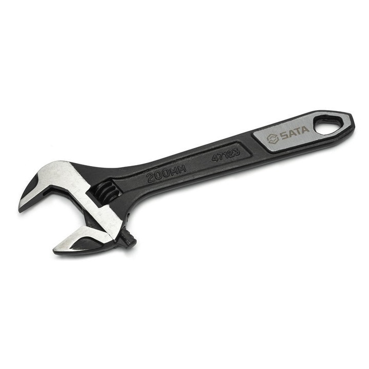 Cheie reglabila extra-wide, 200mm (8"), SA47123, Sata