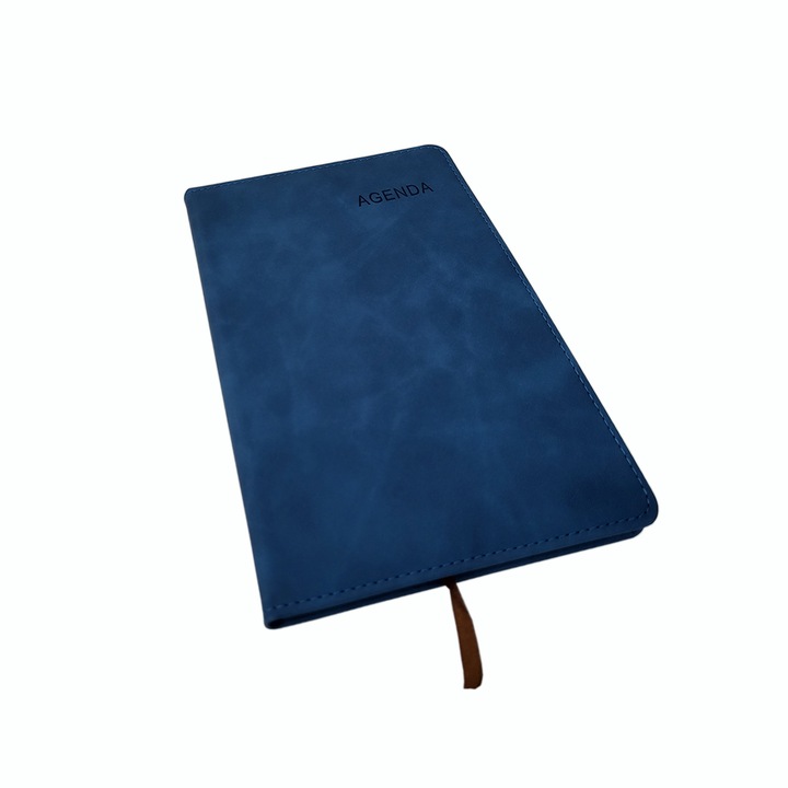 Agenda buzunar A6 albastra