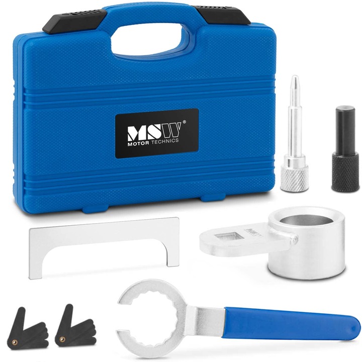 Blocaj de sincronizare pentru motoare VW Crafter (06-13)/LT (96-06/Transporter (90-03), MSW, Otel/Plastic, 22 x 29.5 x 6 cm, 1.8 kg, Multicolor