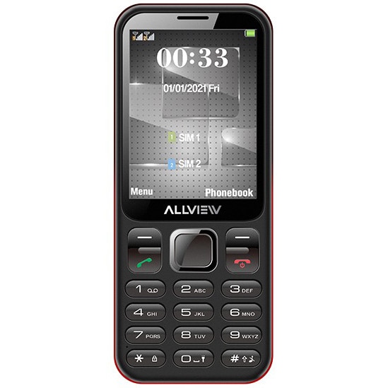 Telefon mobil Allview M20 LUNA, Rosu