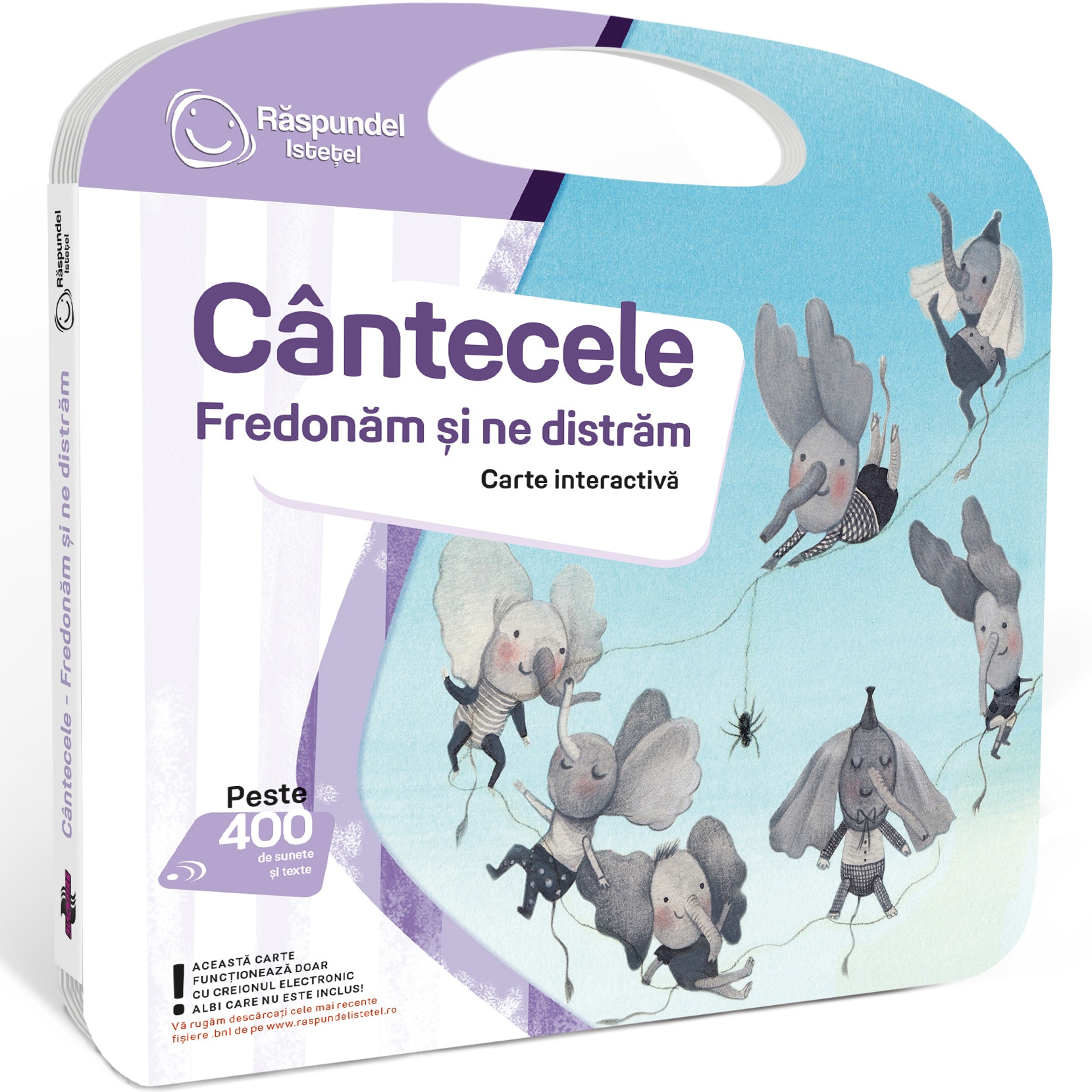 Carte Raspundel Istetel - Cantecele, Fredonam si ne distram