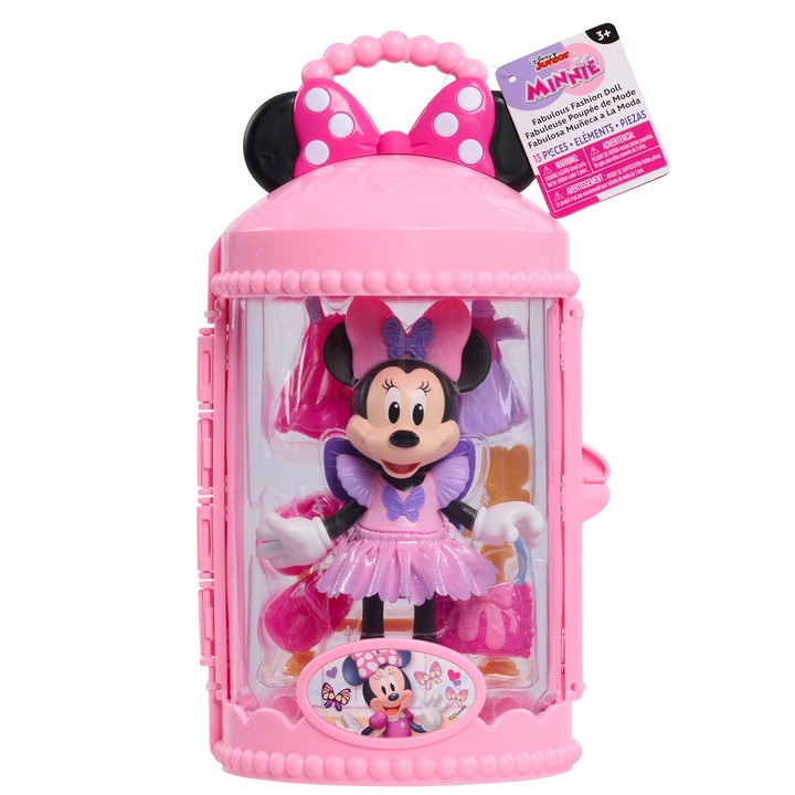 Кукла Disney Minnie Mouse, С аксесоари - Балерина, 12 см