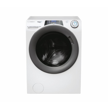 Masina de spalat cu incarcare frontala Candy RP 496BWMR8/1-S, 9 kg, 1400 rpm, Wi-Fi + Bluetooth, 16 programe, clasa energetica A, alb
