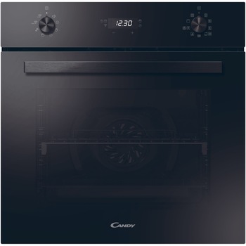 Cuptor incorporabil Candy FMBC A896S E0, Electric, 70 l, Autocuratare pirolitica, Steam, conectivitate WiFi/ hOn app, Display touch control, Soft close, Clasa A, Negru