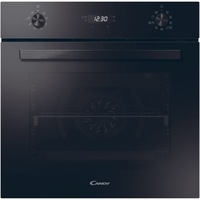 Cuptor incorporabil Candy FMBC A896S E0, Electric, 70 l, Autocuratare pirolitica, Steam, conectivitate WiFi/ hOn app, Display touch control, Soft close, Clasa A, Negru