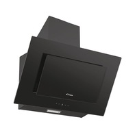 Hotte Candy CDG6CBG, 3 niveluri de putere, display tactil, clasa energetica B, Negru