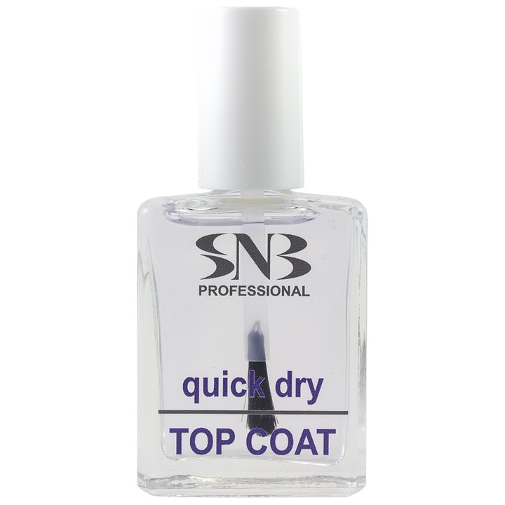 Top pentru Lac de Unghii cu Uscare Rapida SNB 15 ml