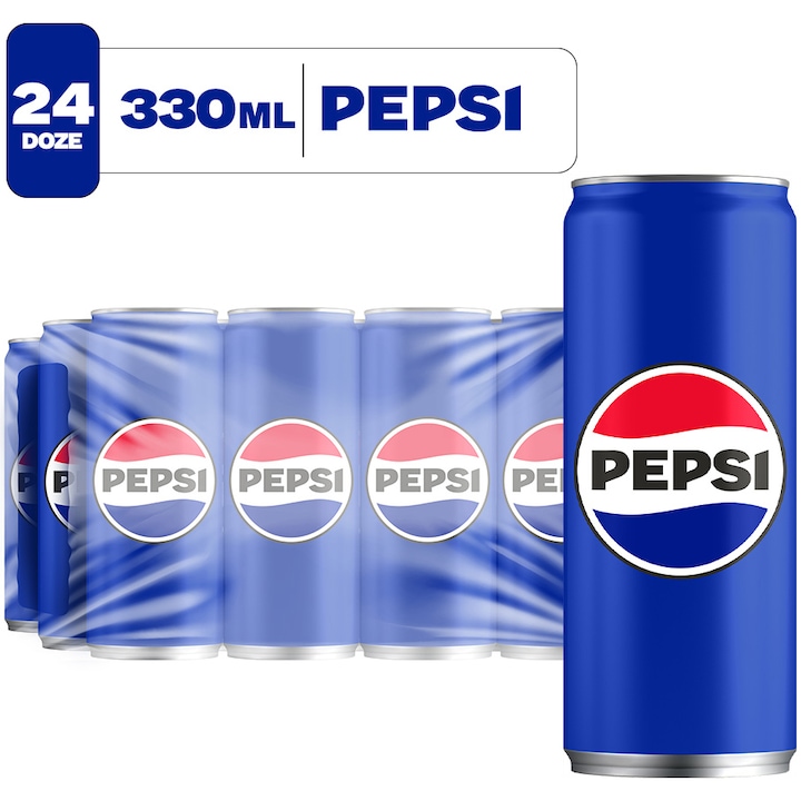 Pepsi Cola Gust Original, doza, 24 x 0.33l