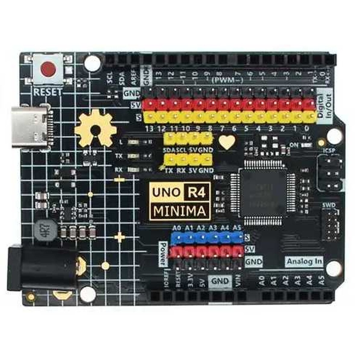 UNO R4 минимум плюс микроконтролер, usb-c - eMAG.bg