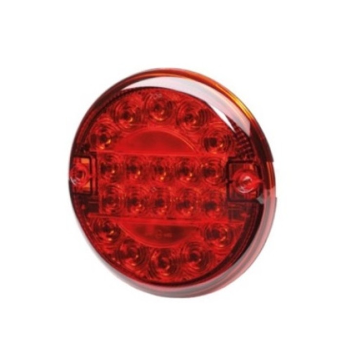 Lampa de ceata HELLA 2NE 357 026-031, 20 x LED, diametru 140 mm, alimentare 12/24 V, rosu, IP67
