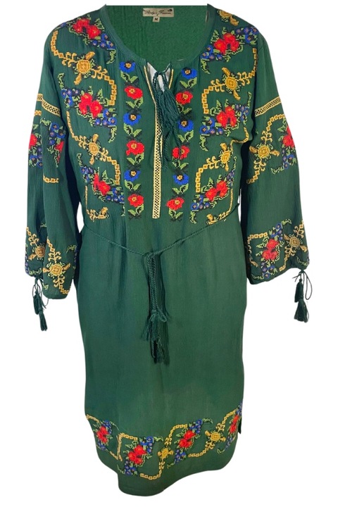 Ежедневна дамска рокля RC24, Зелен