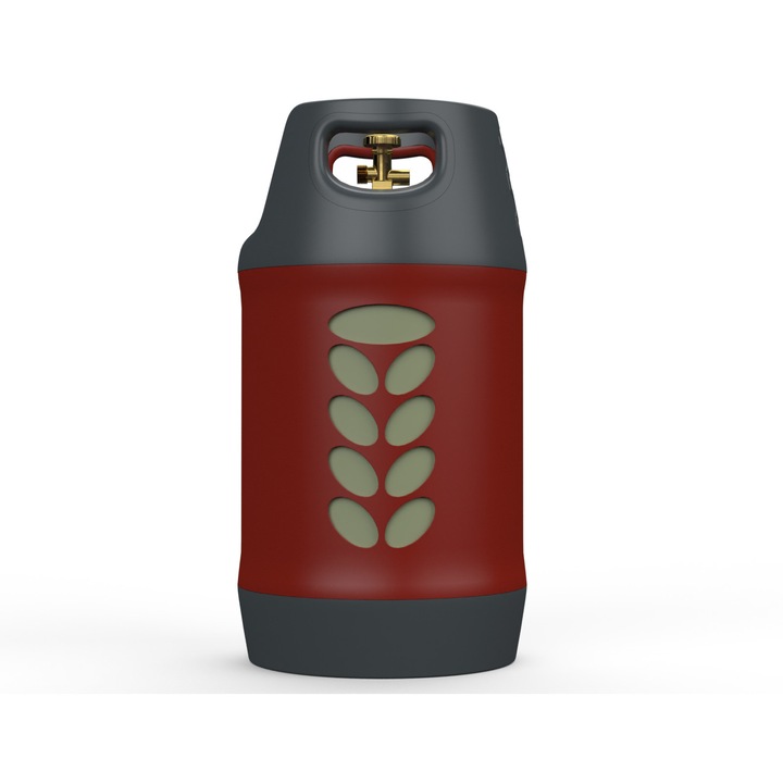 Butelie reincarcabila GPL 24, 4L, 10kg, Material compozit, HPC RESEARCH