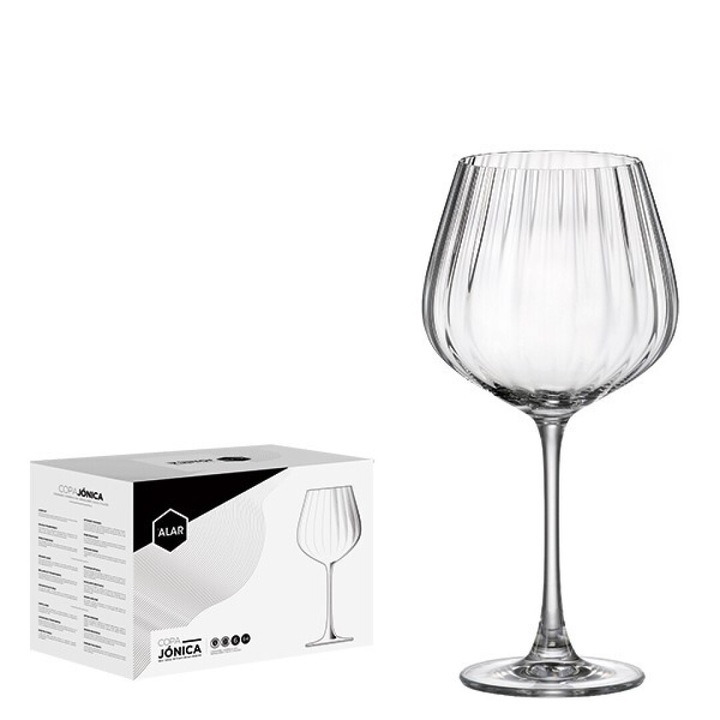 Set 6 pahare vin Alar Jonica, 640ml, sticla
