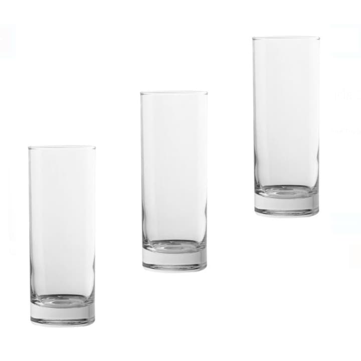 Egyszerű üvegpohár - 280 ml