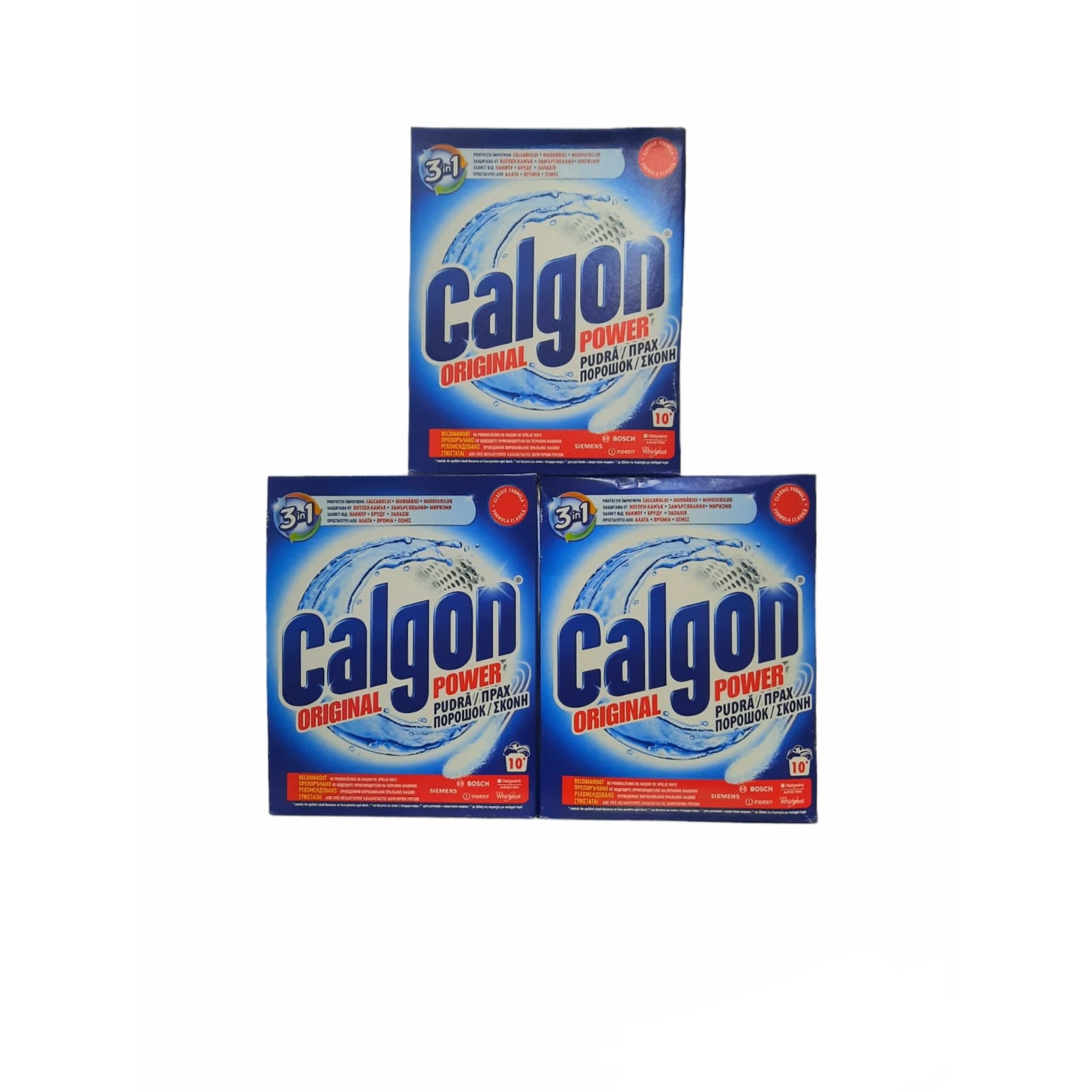Прах против варовик Calgon 3 в 1 Protect & Clean, 3x500 гр - eMAG.bg
