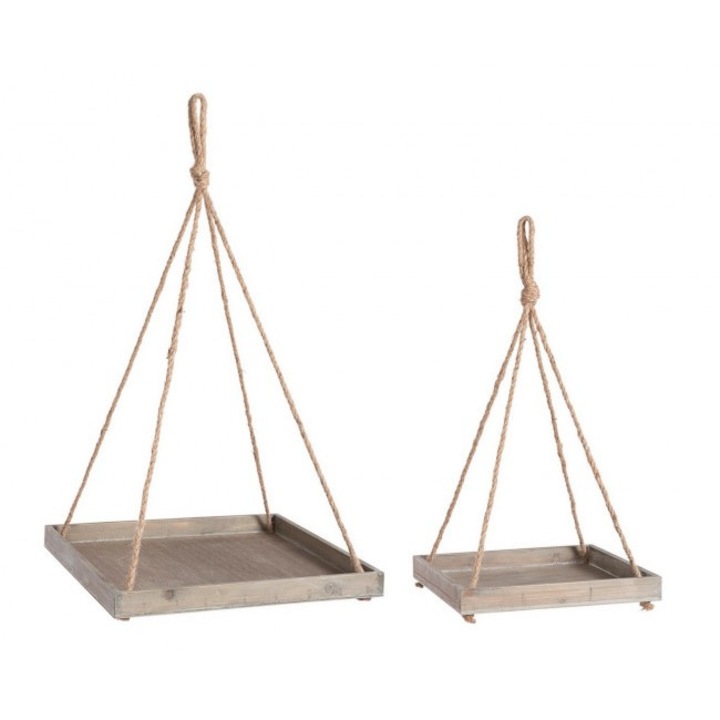 2 db Ashley virágtartó készlet 49x17x8,5 cm, 60x20x8,5 cm