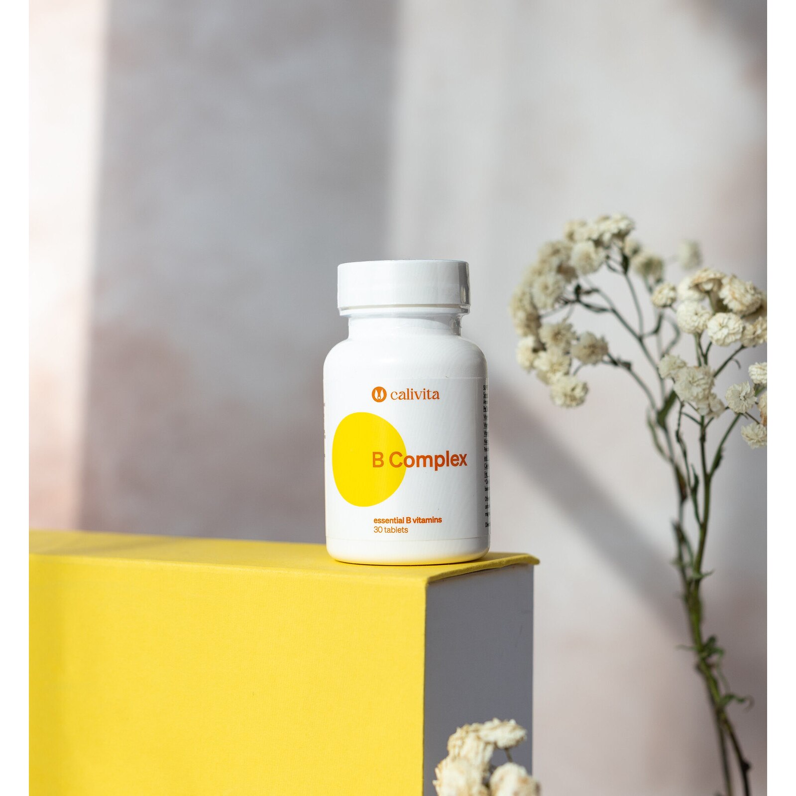 Supliment Alimentar Cu Vitamina B Complex, 30 Tablete, CaliVita - EMAG.ro