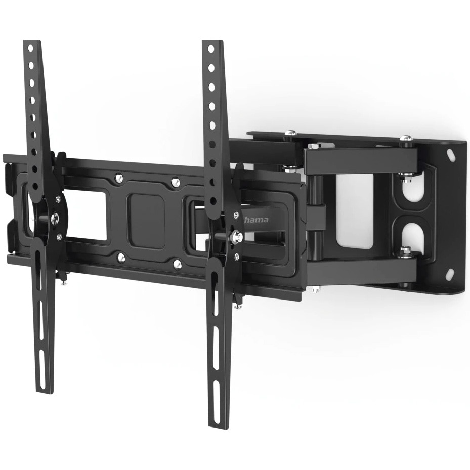 Suport TV de perete Hama 220830, Full Motion, 32"-65" (81cm-165cm), 40 kg, Negru