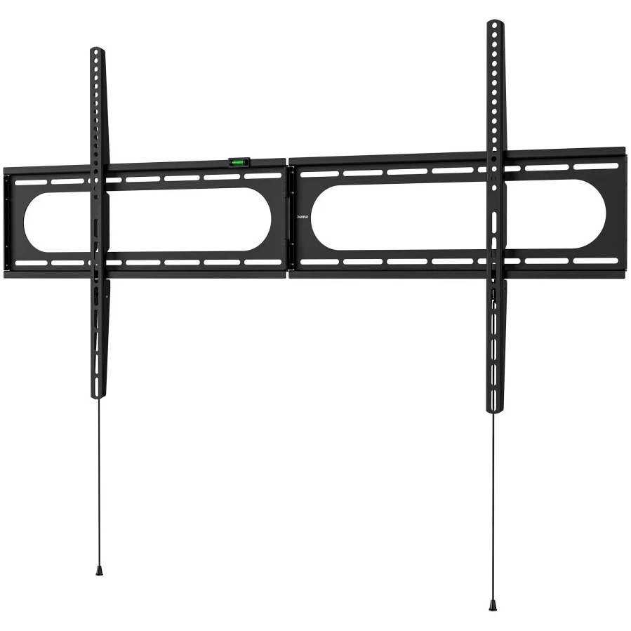 Suport TV de perete Hama 220843, Fix, 37"-120" (94cm-304,8cm), 100 kg, Negru