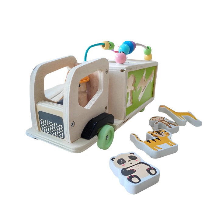 Állatválogató teherautó, 4 forma