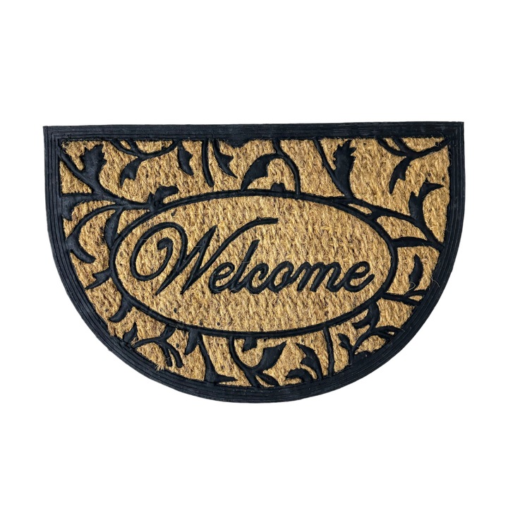 Входна изтривалка, кокосово влакно и гума, Welcome 1, 60x40 см