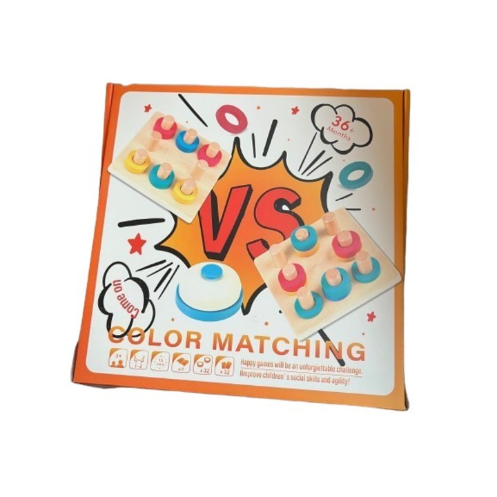 Color Matching játék, asszociáció az időzítő ellen