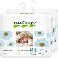 Scutece ecologice Nateen premium, Marimea 1, 2-5 kg, 20 buc