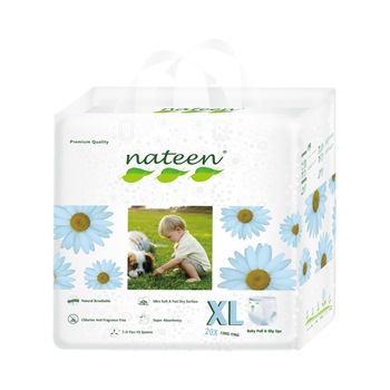 Scutece chilotel Nateen premium, Marimea 5, 12-17 kg, 20 buc