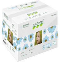 Scutece ecologice Nateen premium, Marimea 2, 3-6 kg, 100 buc