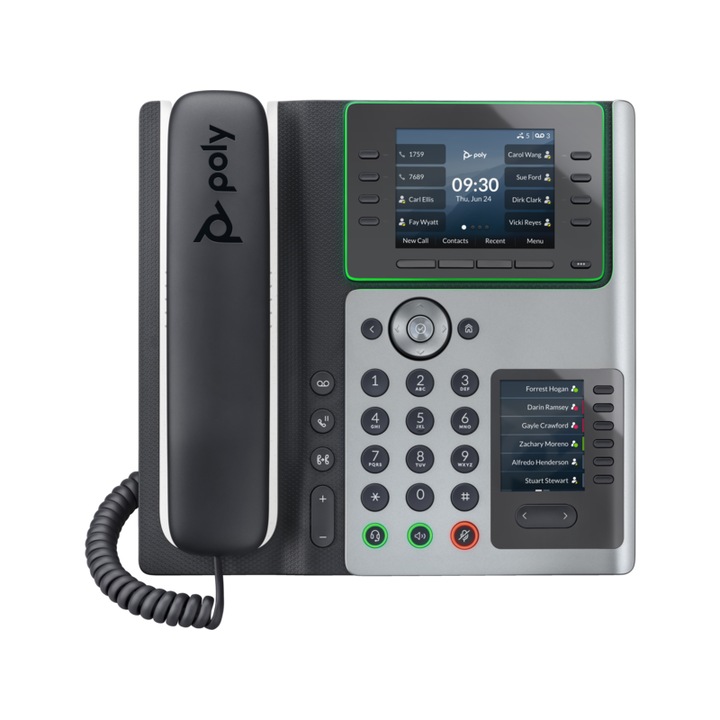 Telefon IP HP Edge E400, activat PoE