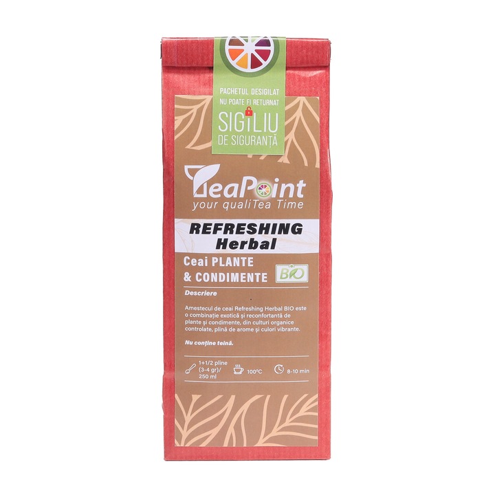Ceai Refreshing Herbal BIO 100 gr