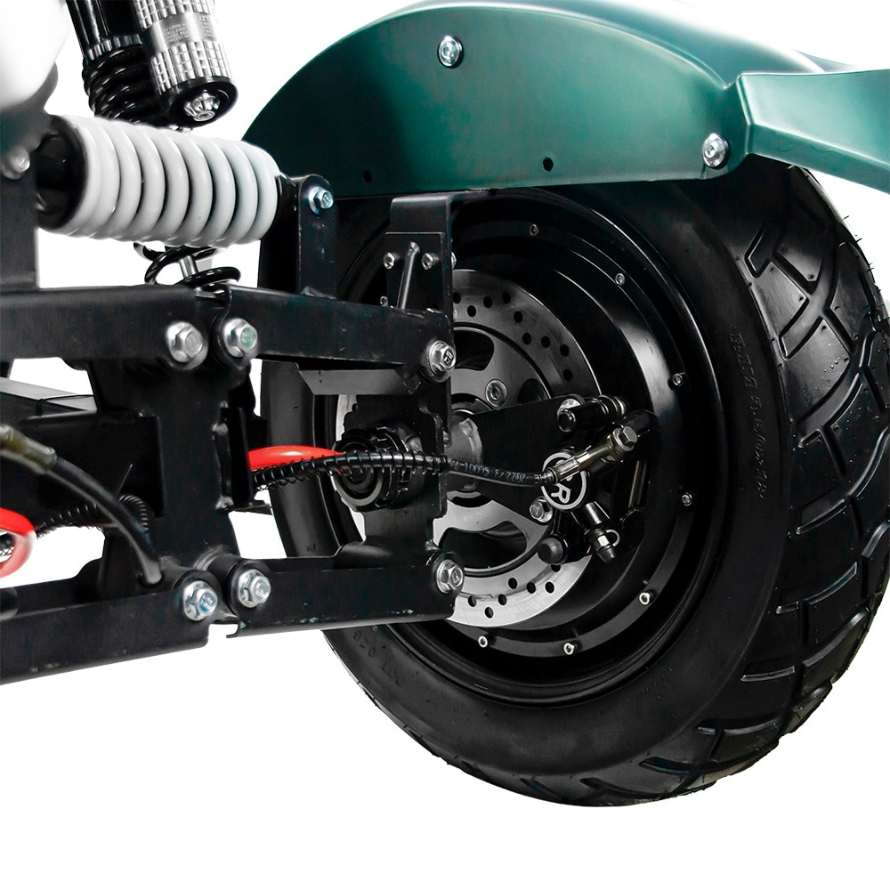 Skuter electric BILI COCO COBRA, 2 motoare 2000W, 45 km/h, verde