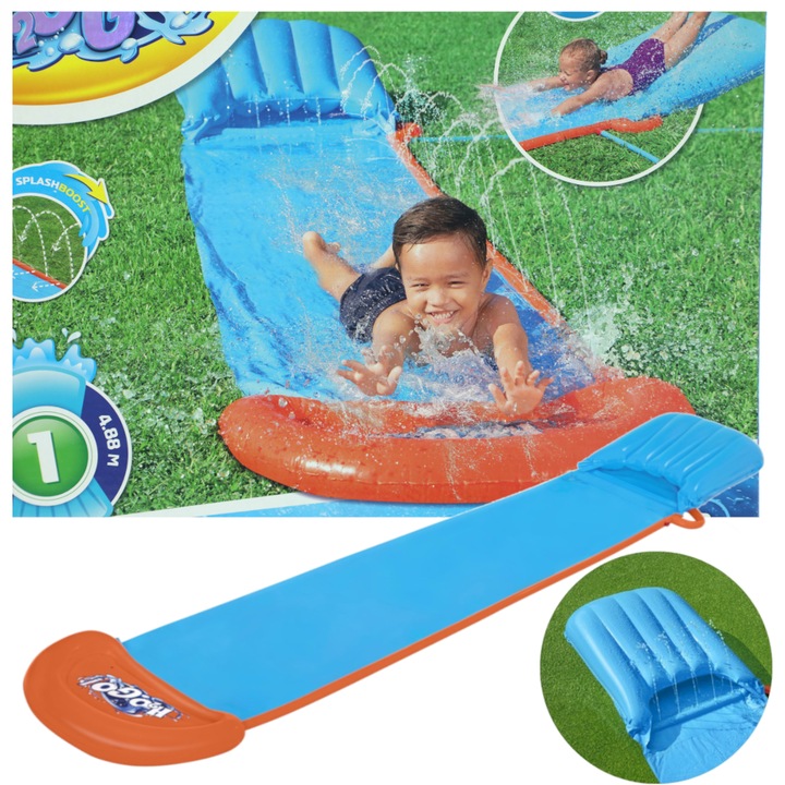 Tobogan de apa, 4,88 m