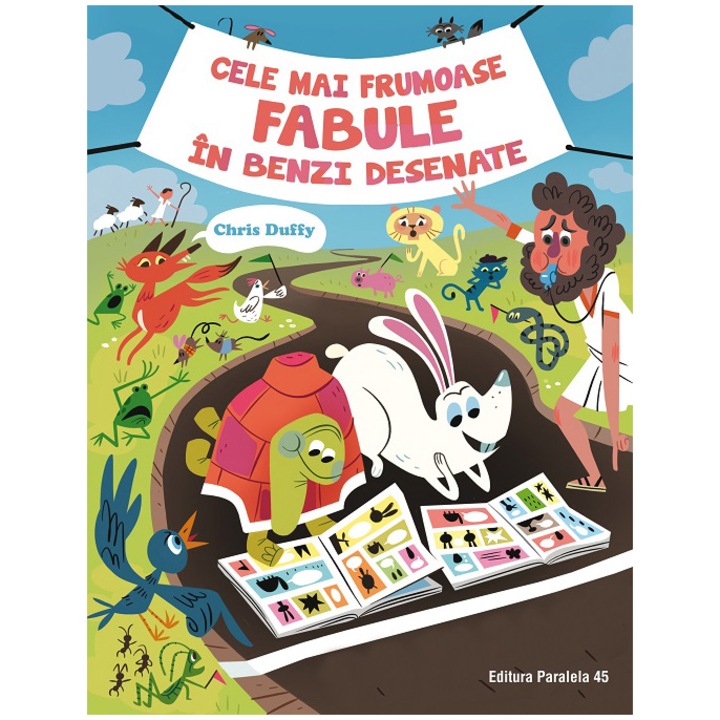 Cele mai frumoase fabule in benzi desenate