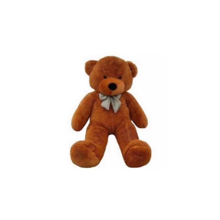 Кафяво плюшено мече с панделка, 55 см Concept E Efrall