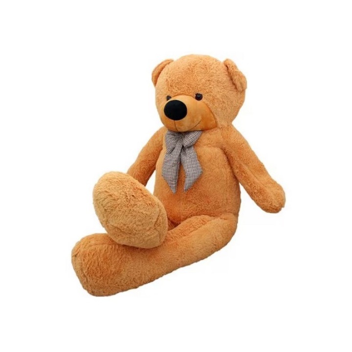 Гигантско плюшено мече с панделка, 120-130см Concept E Efrall кремаво