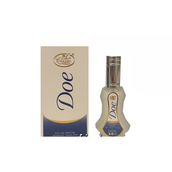 Parfüm La De Classic, DOE, keleti, édes aromájú, 35ml