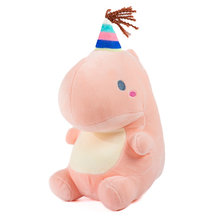 Jucarie Plus Dinozaur Unicorn Roz MAGIC 23 cm