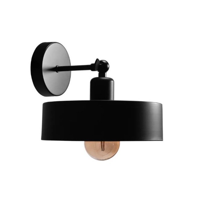 Аплик Rea Toolight APP1332-1W, Черен, Метален