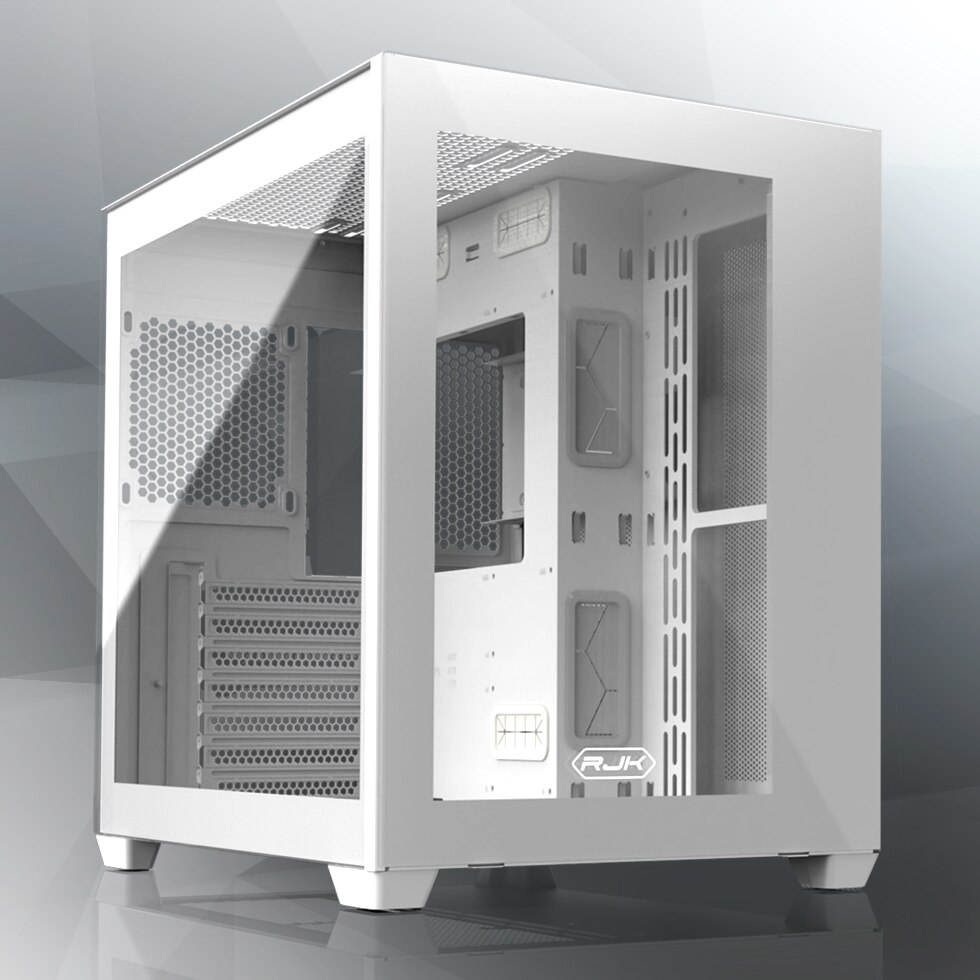 Carcasa Raijintek Pean C7, ATX, Middle Tower, Fara sursa Alb