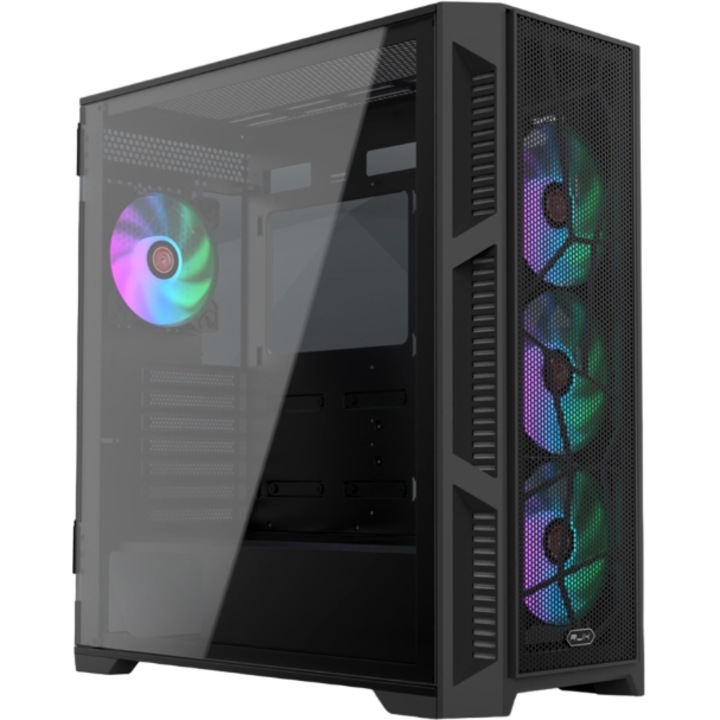 Carcasa RAIJINTEK PONOS ULTRA MS4, ATX, Mesh, Negru